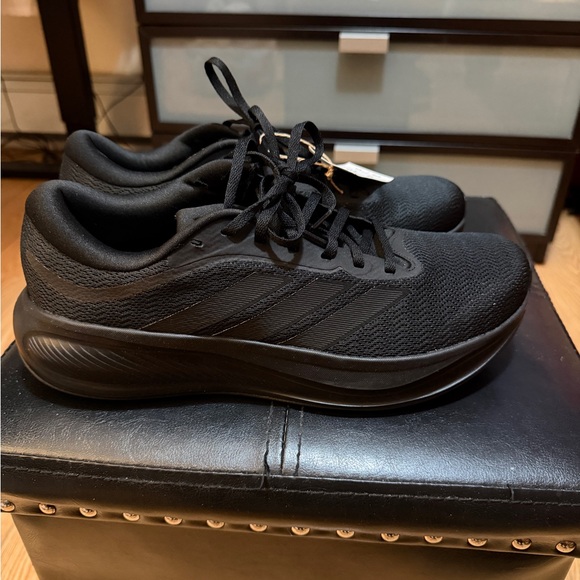Adidas Black Athletic Sneakers